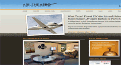 Desktop Screenshot of abileneaero.com